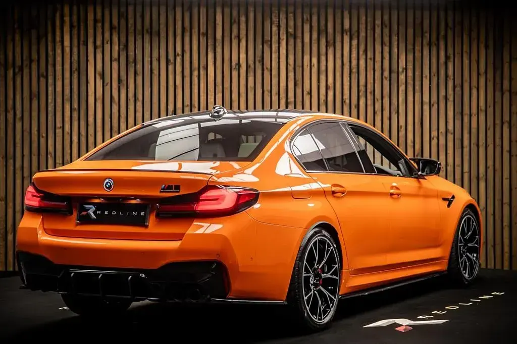Used BMW M5 Competition Edition 2023 Orange Sedan