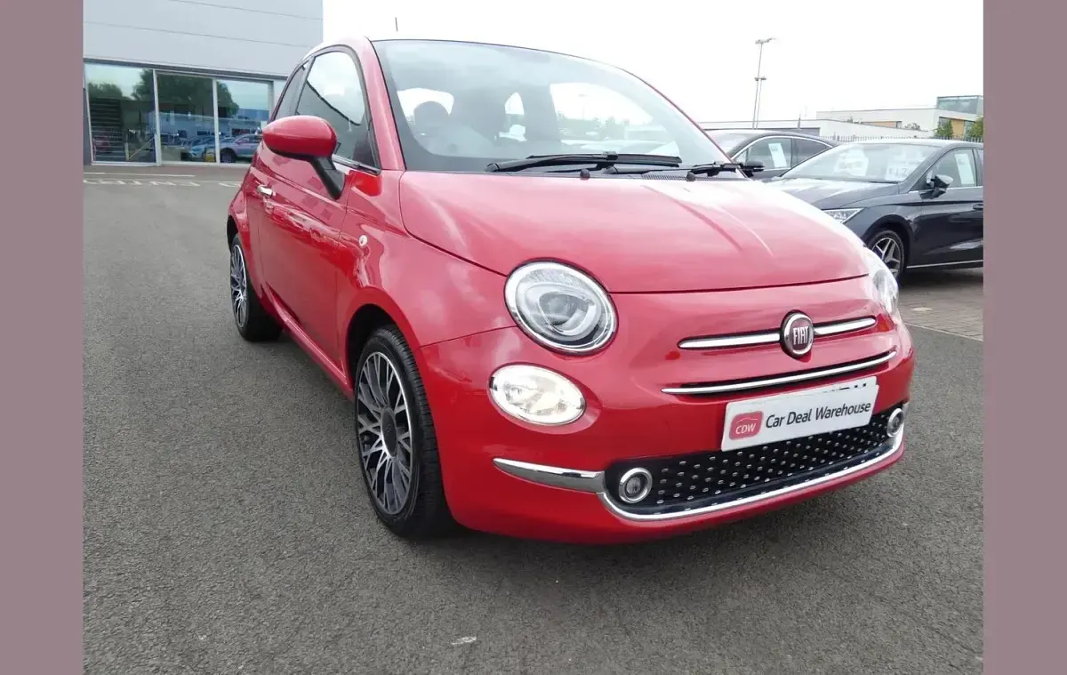 Used Fiat 500 68 HP (50 kW) 2024 Red Hatchback