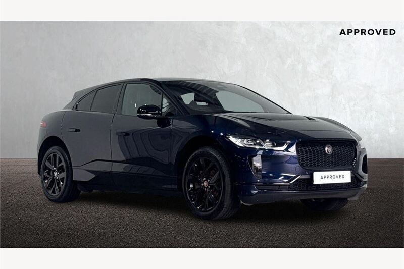 Portofino blue Used 2022 Jaguar I-Pace SUV | £23,695 (Fair price) - Image 1/4