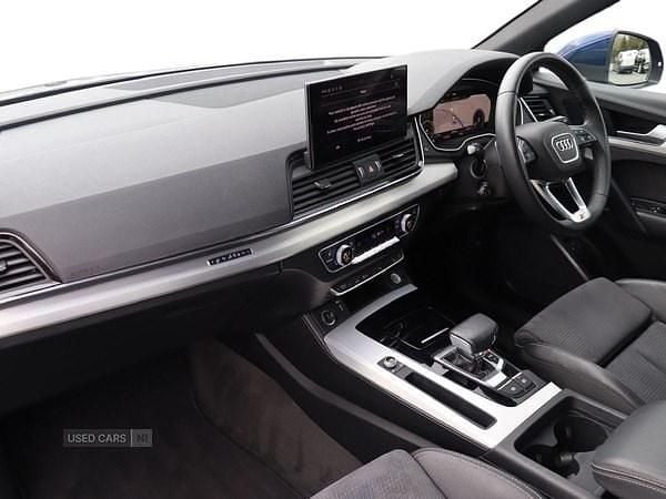 Used Audi Q5 S-Line 299 HP (219 kW) 2022 Blue SUV