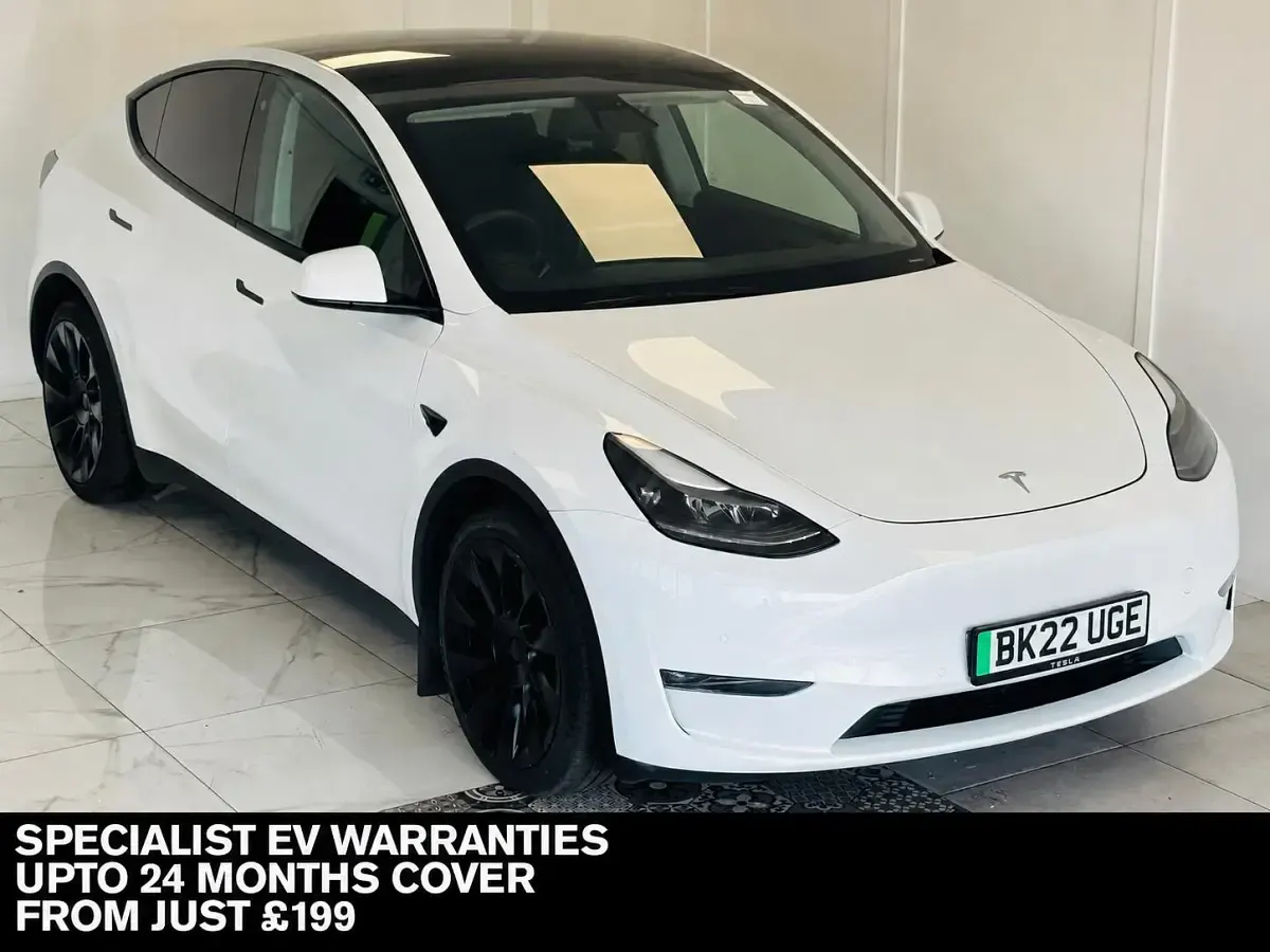 Used Tesla Model Y Long Range AWD 378 kW (514 HP) 2022 White SUV