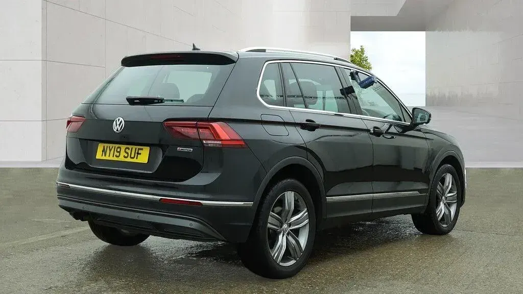 Used VW Tiguan SEL 2019 Black SUV