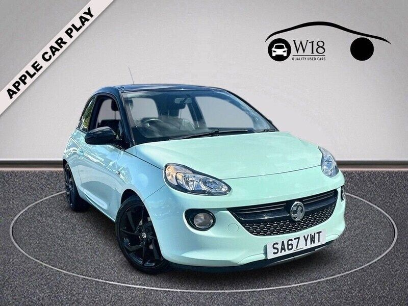 Green Used 2017 Vauxhall Adam S Hatchback | £6,850 (Fair price) - Image 1/4