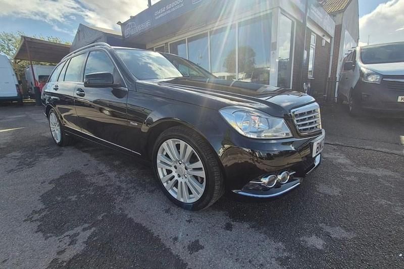 Black Used 2012 Mercedes C220 Elegance Estate | £5,995 (Fair price) - Image 1/1