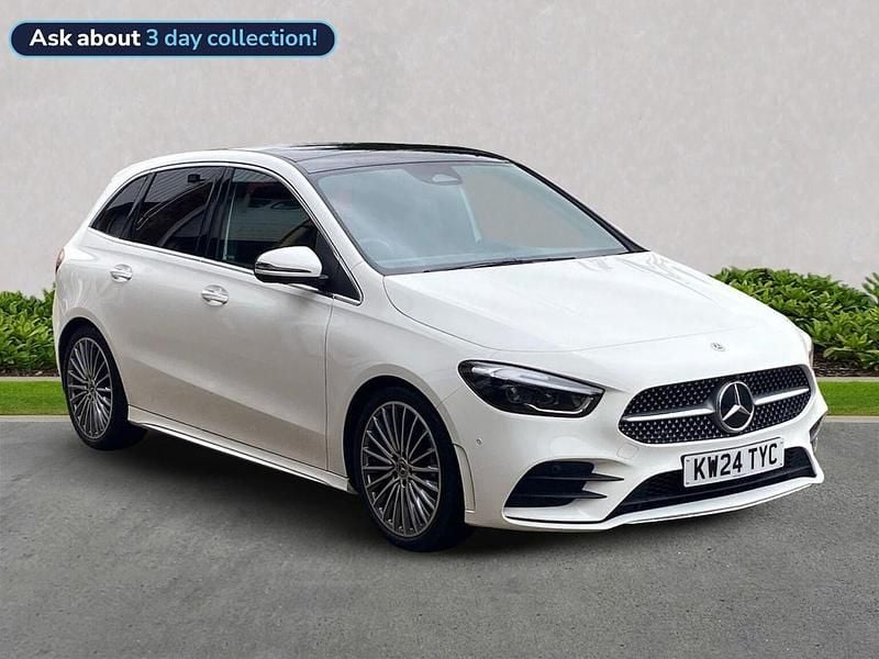 White Used 2024 Mercedes B200 AMG Line Premium Plus MPV | £27,249 (Expensive) - Image 1/4