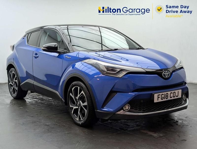 Used Toyota C-HR 122 HP (89 kW) 2018 Blue SUV