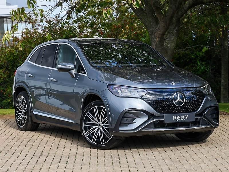 Grey New 2024 Mercedes EQE350 AMG line SUV | £74,498 - Image 1/4