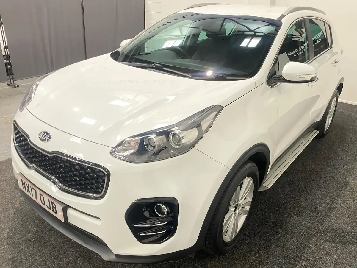 Used Kia Sportage 130 HP (95 kW) 2017 White SUV