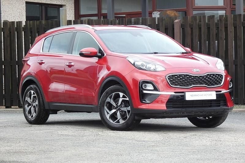 Used Kia Sportage 130 HP (95 kW) 2018 Red SUV