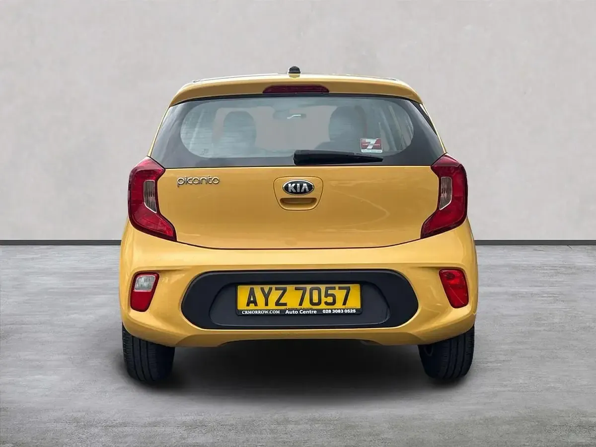Used Kia Picanto 2021 Yellow Hatchback