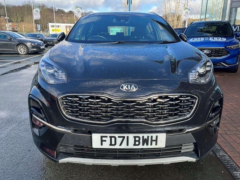 Used Kia Sportage GT-Line 116 HP (85 kW) 2022 Black SUV