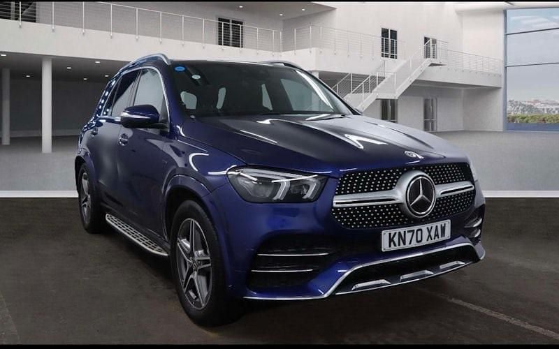 Usado Mercedes GLE350 AMG line 320 CV (235 kW) 2022 Familiar