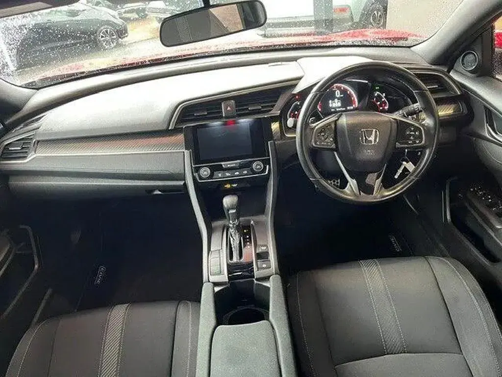 Used Honda Civic Sport 2018 Red Hatchback