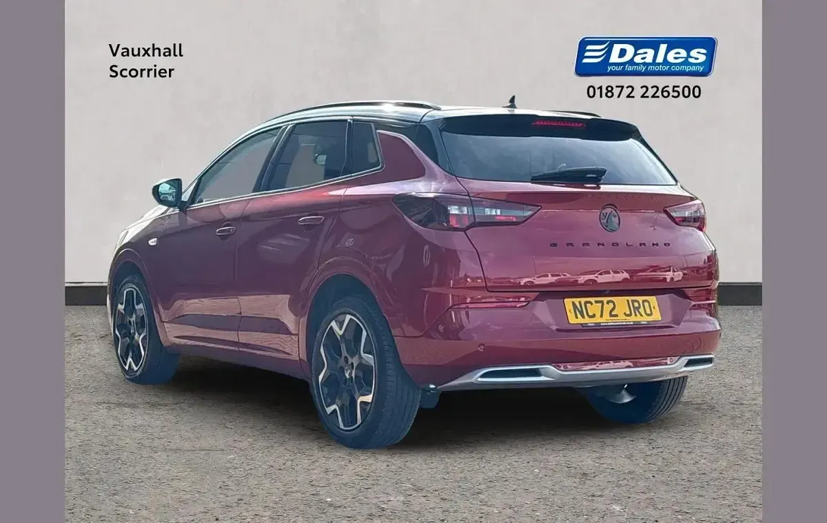 Used Vauxhall Grandland X Ultimate 128 HP (94 kW) 2022 Red SUV