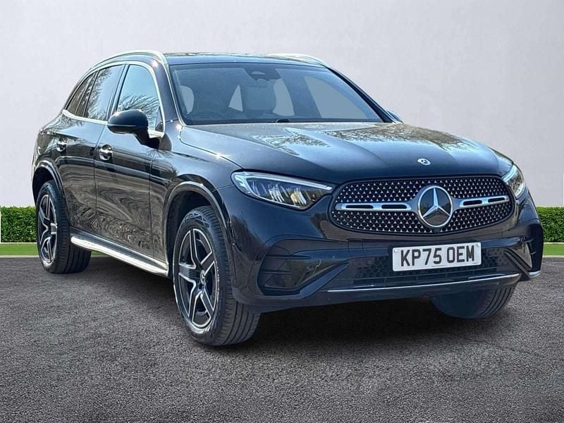 Used Mercedes GLC300e AMG line 2025 Black Estate