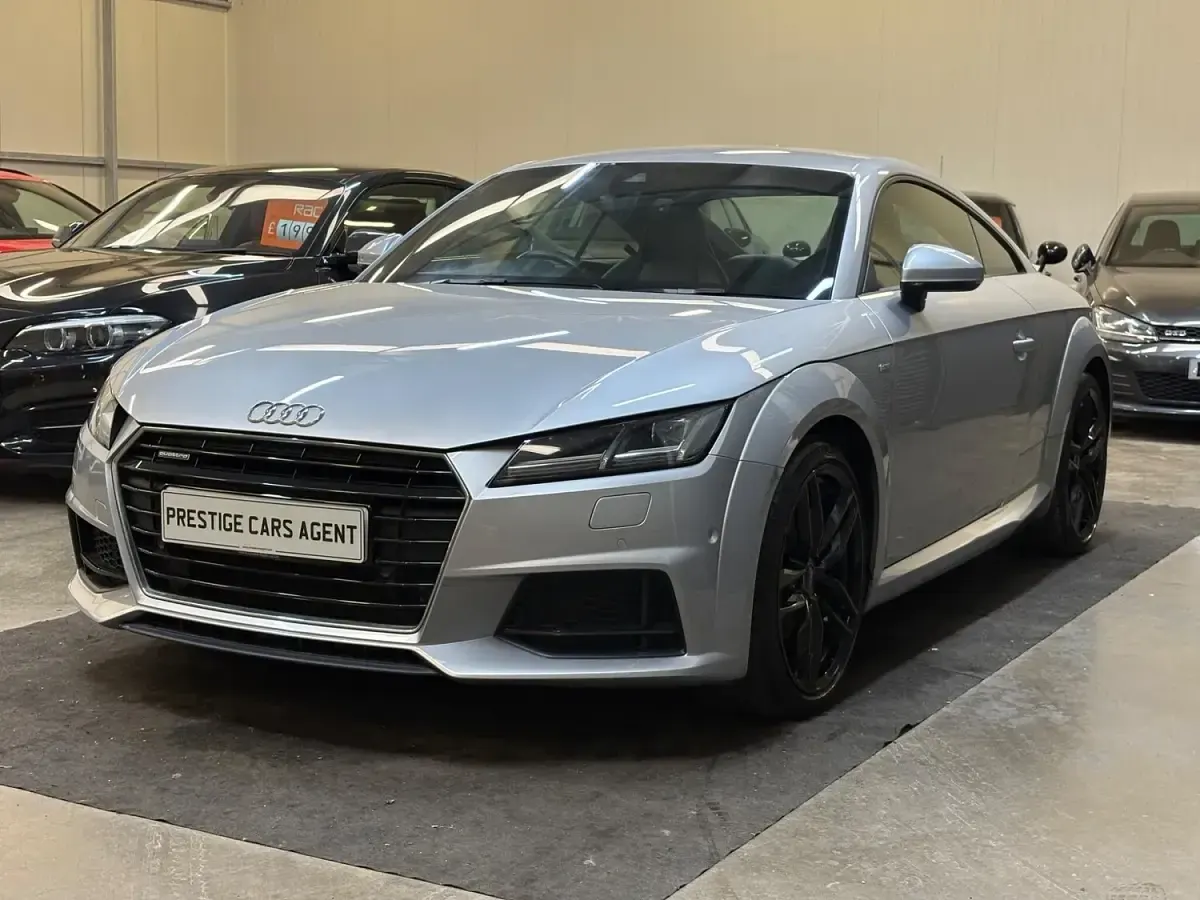 Used Audi TT S-Line 230 HP (169 kW) 2015 Silver Coupe