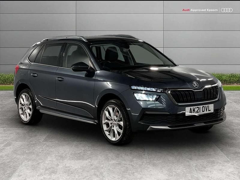Grey Used 2021 Skoda Kamiq SE L SUV | £14,799 (Fair price) - Image 1/4