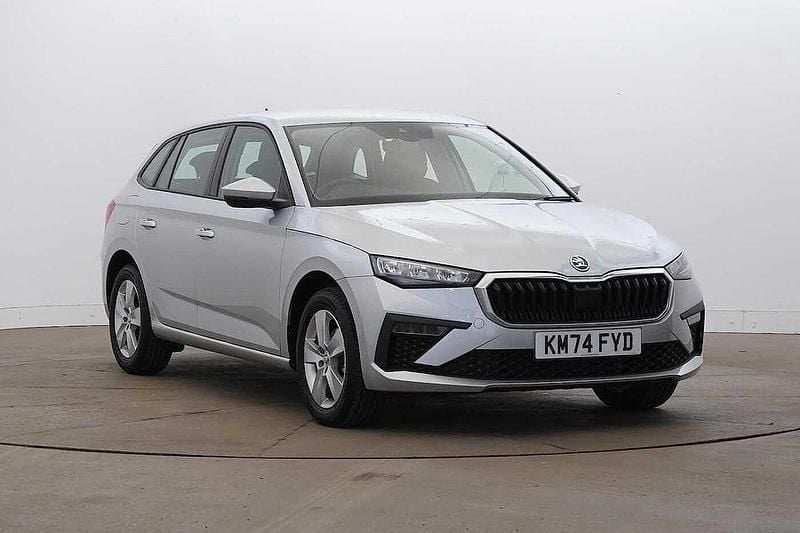 Brilliant silver metallic Used 2024 Skoda Scala SE Hatchback | £16,995 (Fair price) - Image 1/4