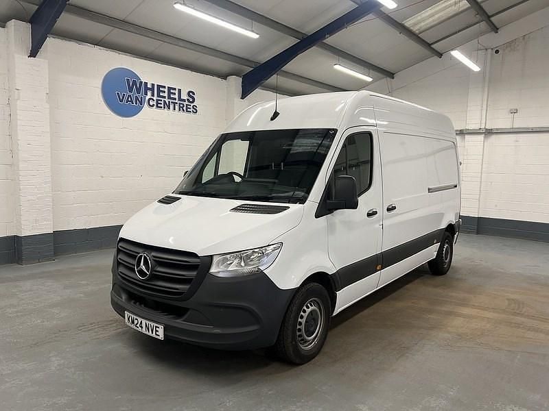 White Used 2024 Mercedes Sprinter Premium Van | £23,990 (Good price) - Image 1/4
