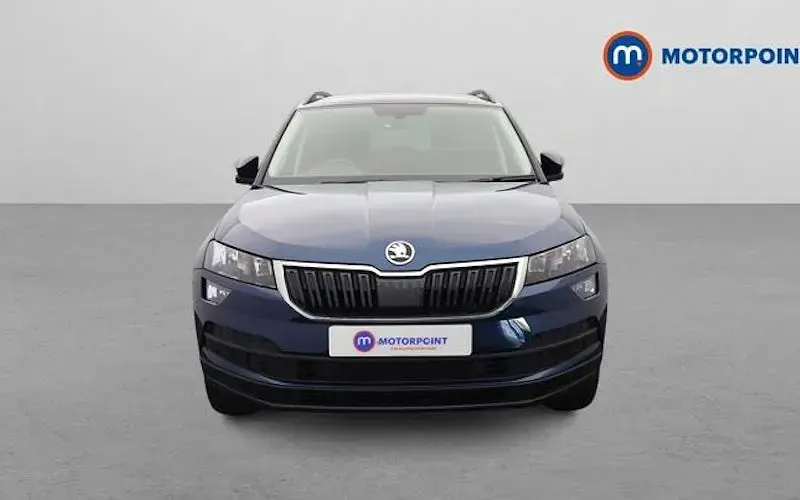 Used Skoda Karoq SE Technology 150 HP (110 kW) 2021 Blue SUV