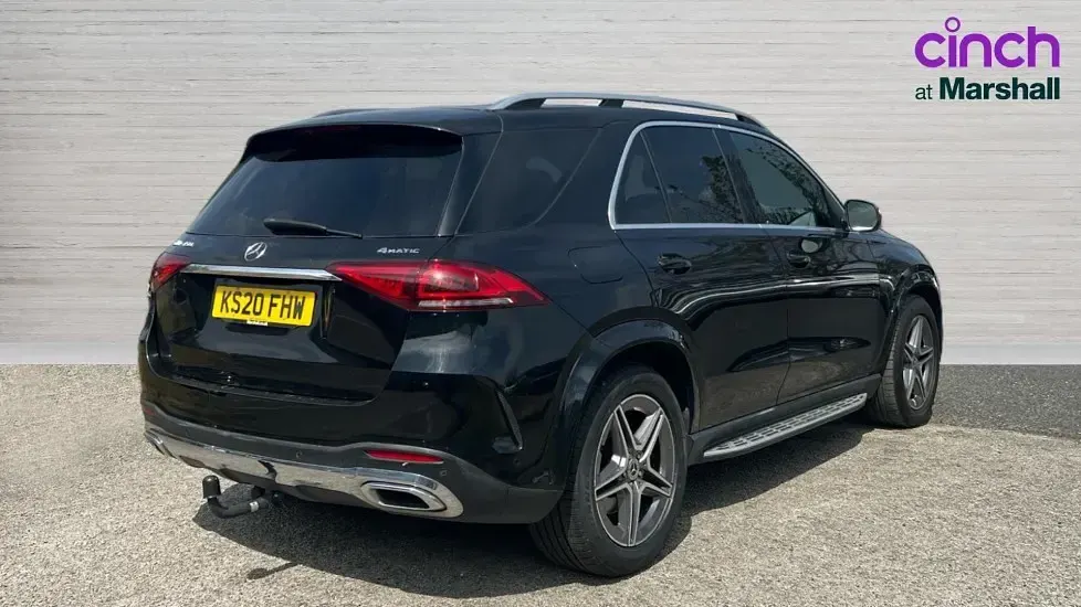 Used Mercedes GLE450 AMG line 367 HP (269 kW) 2020 Black SUV