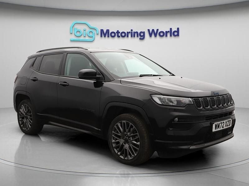 Black Used 2023 Jeep Compass SUV | £15,200 (Good price) - Image 1/4