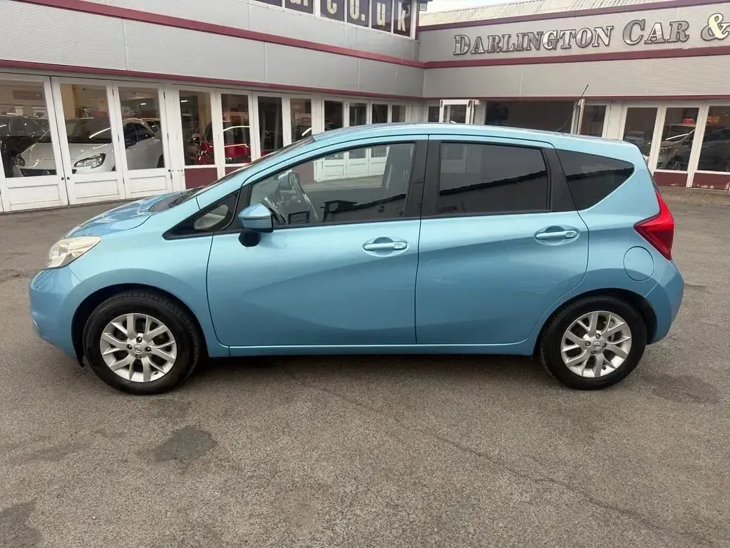 Used Nissan Note Acenta Premium 80 HP (58 kW) 2015 Blue Hatchback