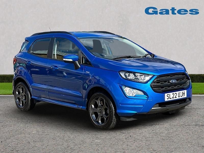Blue Used 2022 Ford Ecosport ST-Line SUV | £14,299 (A bit pricey) - Image 1/4