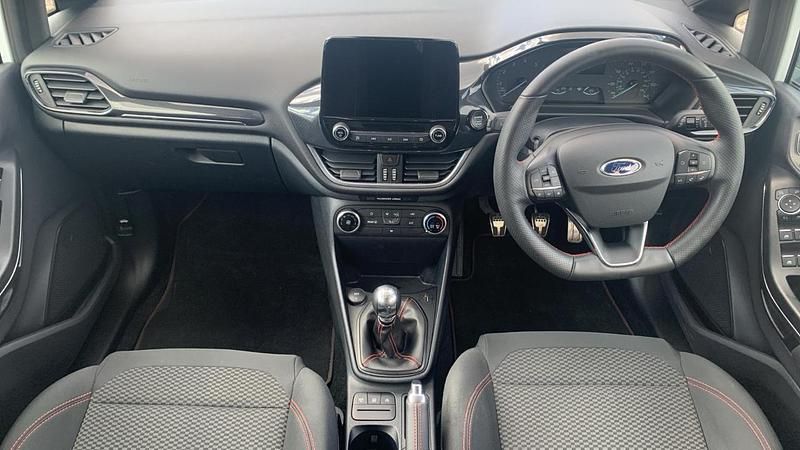 White Used 2021 Ford Fiesta ST-Line Hatchback | £13,012 (Fair price) - Image 1/4