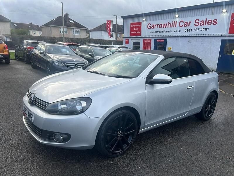 Silver Used 2013 VW Golf Cabriolet GT Cabriolet | £4,795 (Fair price) - Image 1/3