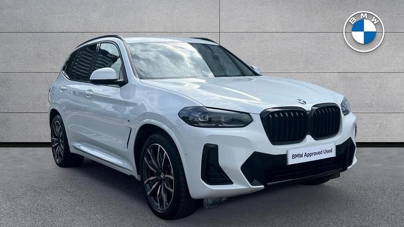 White Used 2023 BMW X3 M Sport SUV | £37,885 (Fair price) - Image 1/4