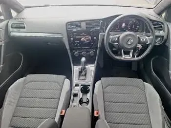 Used VW Golf VII R-line 150 HP (110 kW) 2019 Blue Hatchback