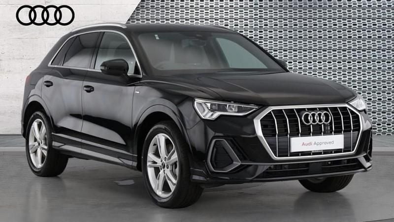 Black New 2024 Audi Q3 S-Line SUV | £32,689 (Super price) - Image 1/4