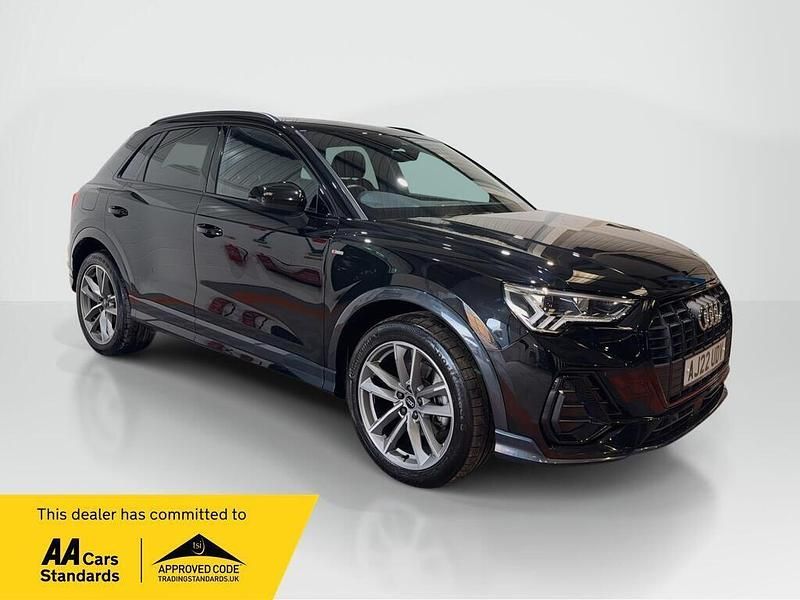 Used Audi Q3 Black Edition 150 HP (110 kW) 2022 Black SUV