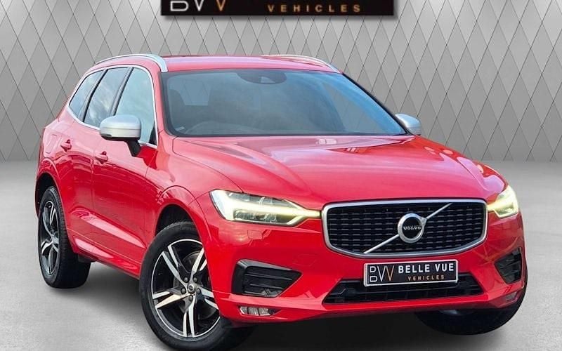 Red Used 2018 Volvo XC60 R-Design SUV | £18,495 (Fair price) - Image 1/4