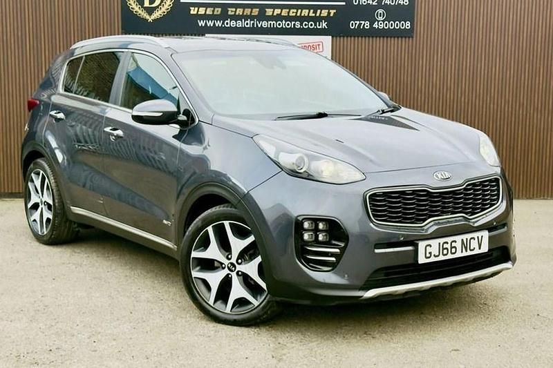 Used Kia Sportage GT-Line 134 HP (98 kW) 2016 Silver SUV