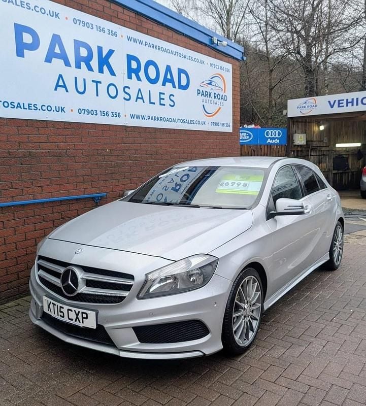 Silver Used 2015 Mercedes A220 AMG Hatchback | £6,995 (Good price) - Image 1/3