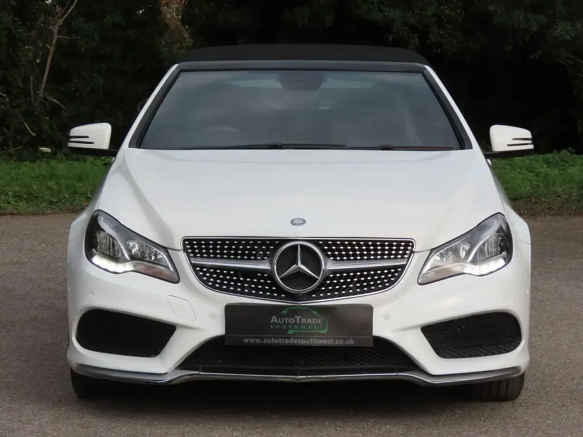 Used Mercedes E220 AMG 2014 White Cabriolet