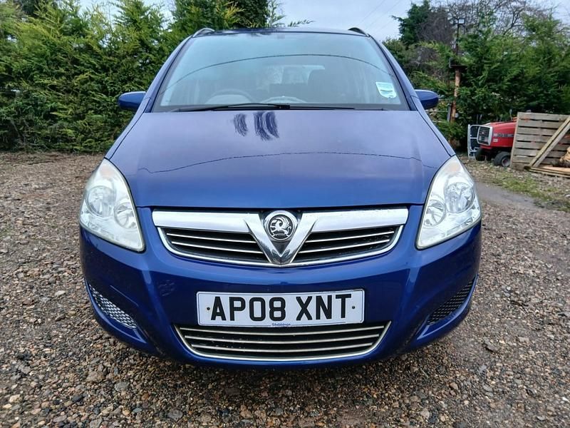 Used Vauxhall Zafira 2008 Blue MPV
