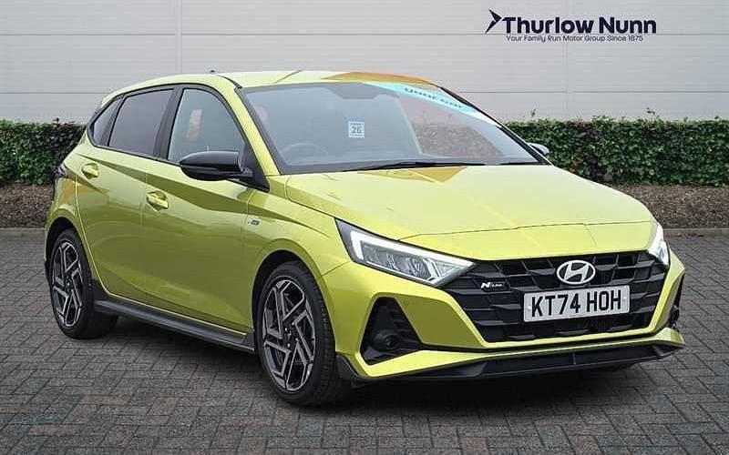 Used Hyundai i20 N Line 101 HP (74 kW) 2025 Green Hatchback