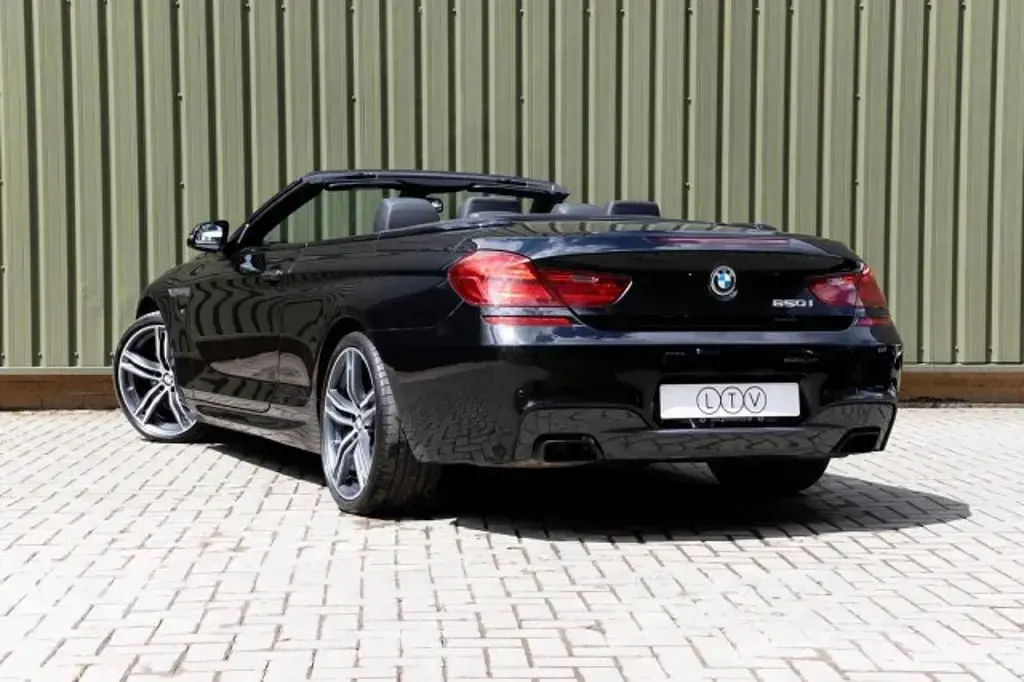 Used BMW 650 Cabriolet M Sport 2018 Black Cabriolet