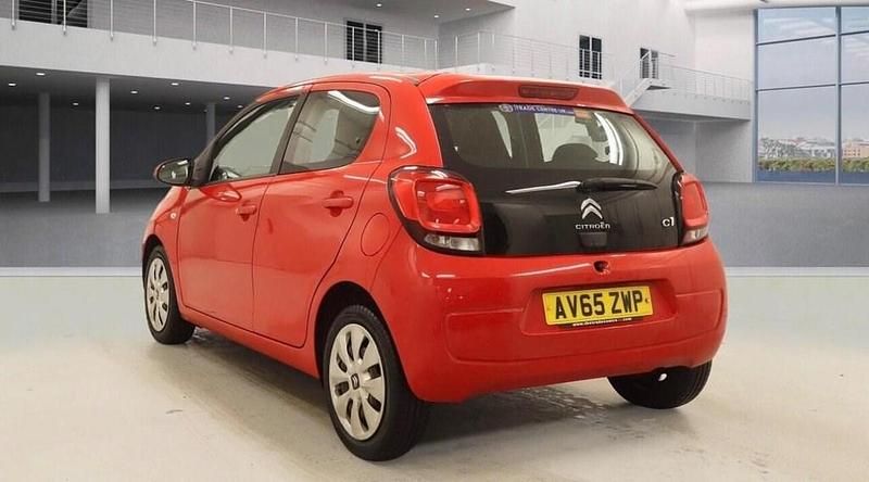 Used Citroën C1 Feel 82 HP (60 kW) 2015 Red Hatchback