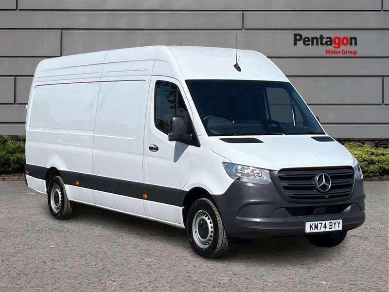 White Used 2024 Mercedes Sprinter Van | £51,832 - Image 1/4
