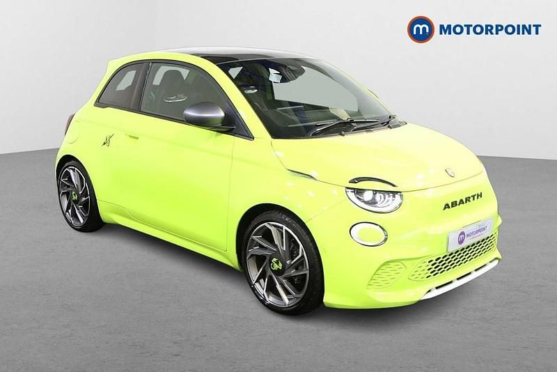 Green Used 2024 Abarth 500e Hatchback | £19,649 (Fair price) - Image 1/4
