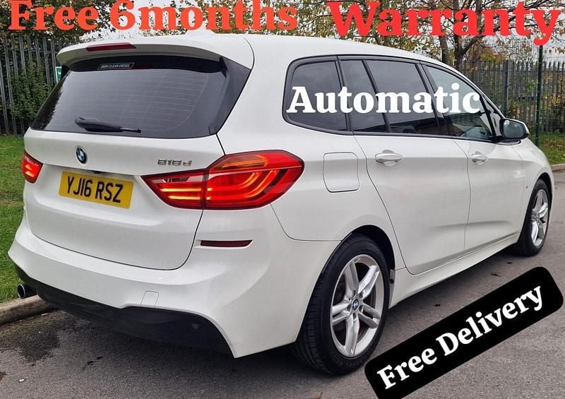 White Used 2016 BMW 218 M Sport Estate | £7,999 (Fair price) - Image 1/4