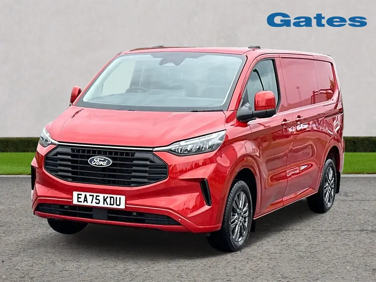 Used Ford Transit Custom Limited 136 HP (100 kW) 2025 Red Van