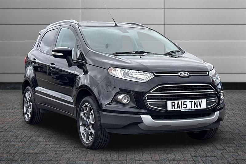 Used Ford Ecosport Titanium 90 HP (66 kW) 2015 Black SUV