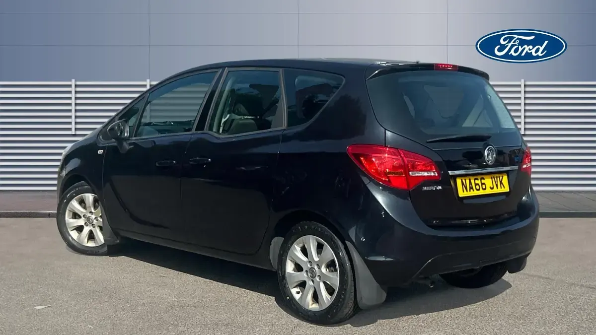 Used Vauxhall Meriva 101 HP (74 kW) 2016 Black MPV