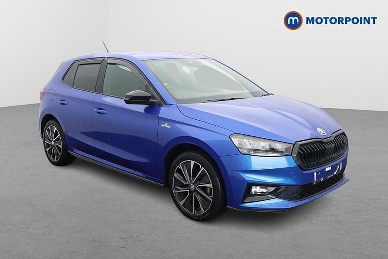 Used Skoda Fabia Monte Carlo 2022 Blue Hatchback