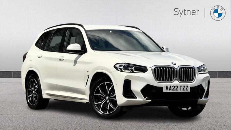 White Used 2022 BMW X3 M Sport SUV | £36,500 (Fair price) - Image 1/4